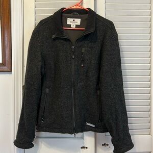 Wool Rich zip up Jacket